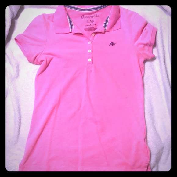 A87 PIQUÉ POLO - Picture 1 of 3